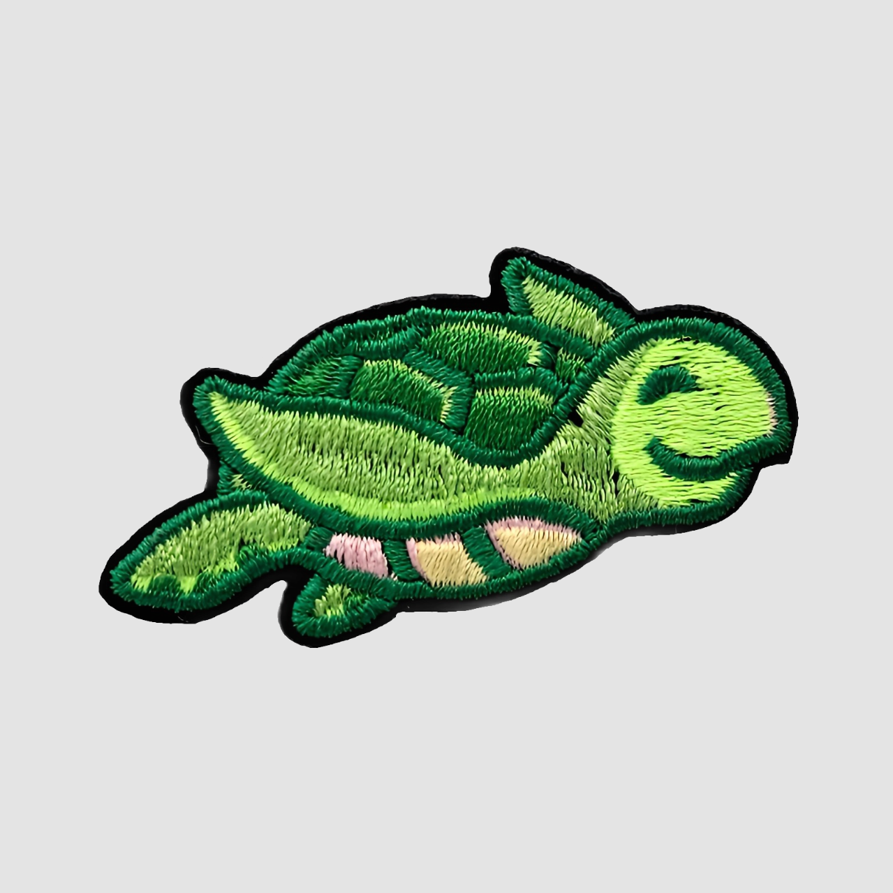 Sea Turtle Embroidered Patch - front