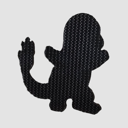 Pokémon Charmander Embroidered Patch - hook backing